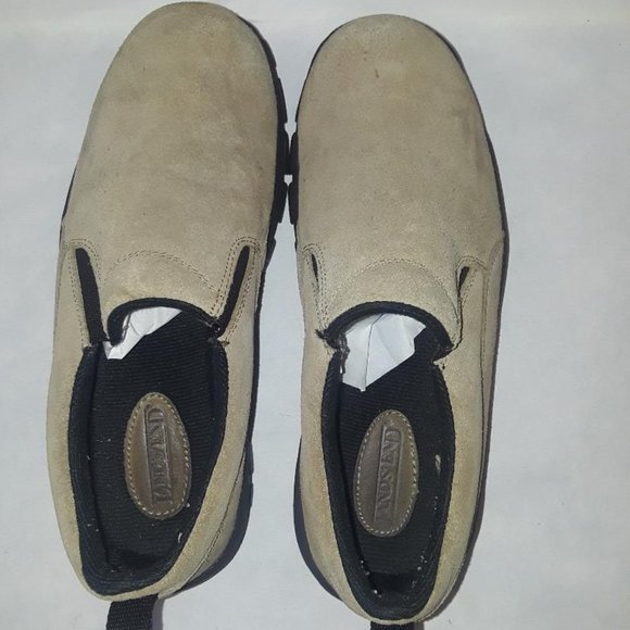 Lands End Men's Suede Slip On Moc - size 8 - Picture 4 of 6